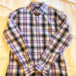 Express Plaid Dress Shirt